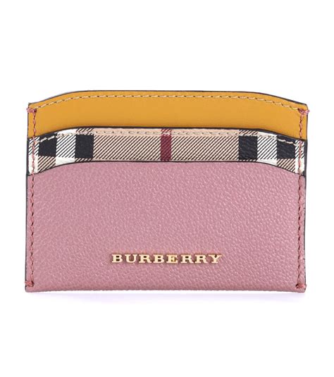 burberry card holder pink|burberry card holder clearance.